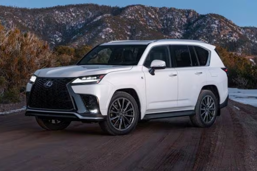 On the Road with the Lexus LX 452: A Fusion of Music and Technology