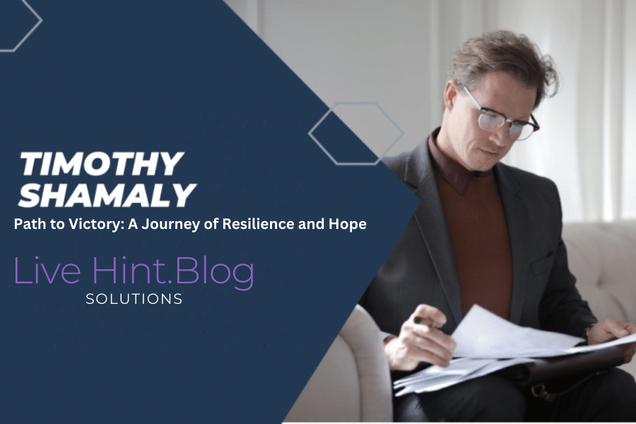 Timothy Shamaly Path to Victory: A Journey of Resilience and Hope