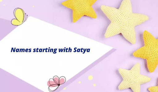 Names starting with Satya